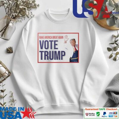 Official Make American Great Again Vote Trump McDonald’s sweater