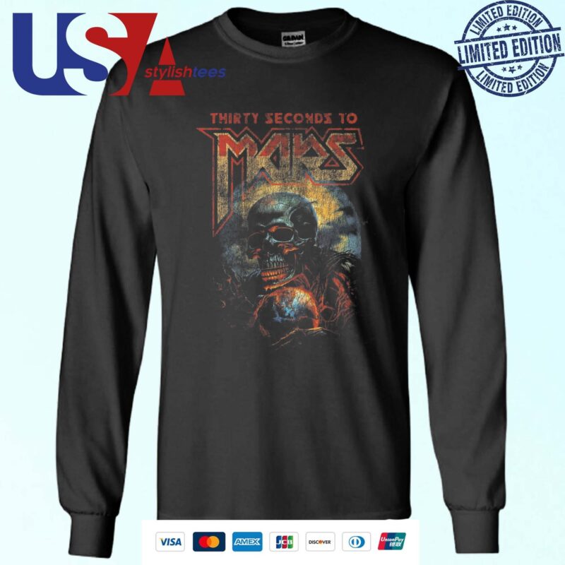 Thirty Seconds To Mars Seasons Tour 2024 Vintage Mars Sweater