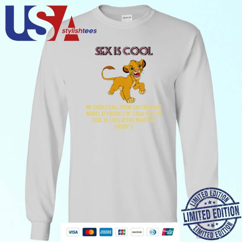 Simba Sex Is Cool We Should Call Phone Guy From Five Nights At Freddy's Sweater