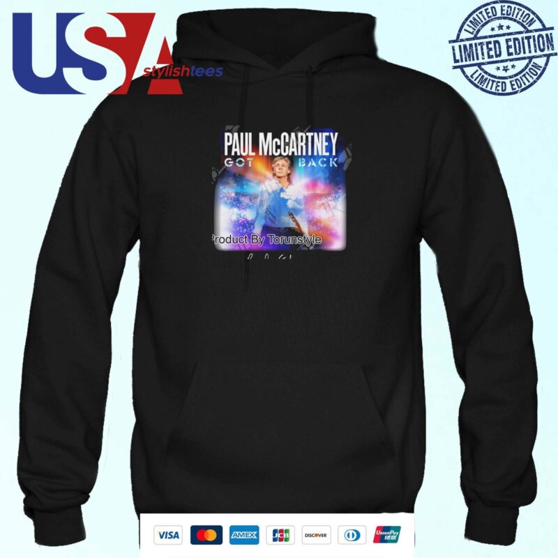 Paul Mccartey Got Back 2024 Thank You For The Memories Signature Hoodie