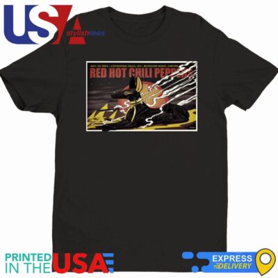 Red Hot Chili Peppers Show At The Blossom Music Center On July 22 2024 T-Shirt