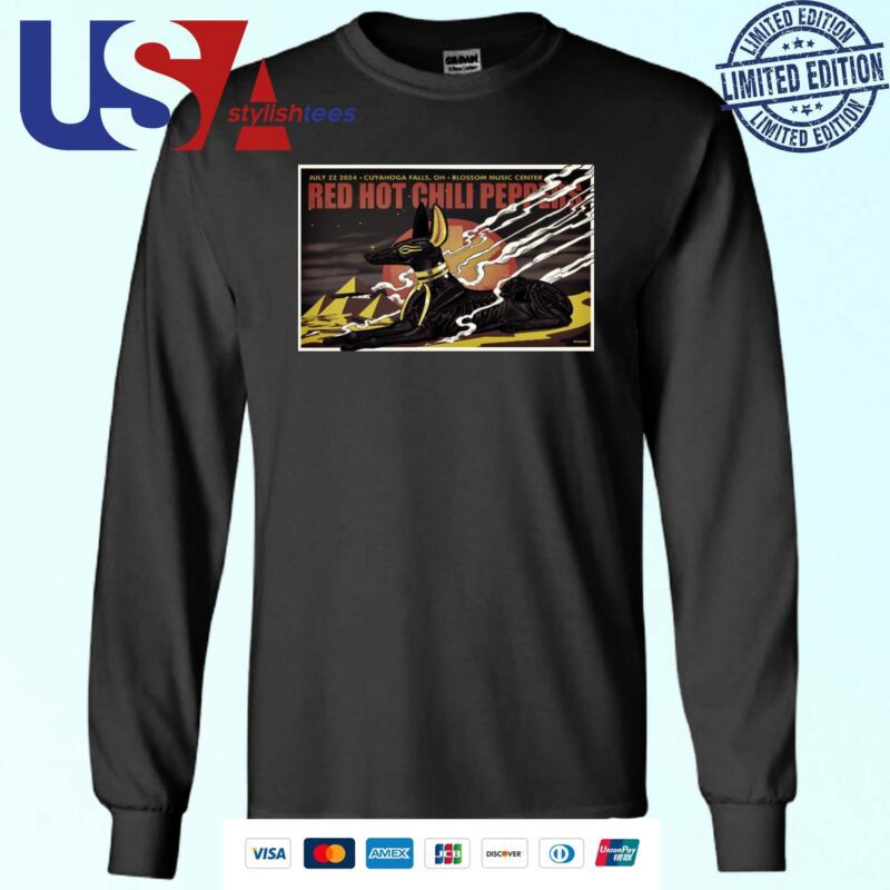 Red Hot Chili Peppers Show At The Blossom Music Center On July 22 2024 Sweater