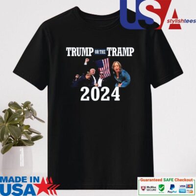 Official Trump Or The Tramp 2024 Shirt Le'veon Bell Wearing Shirt