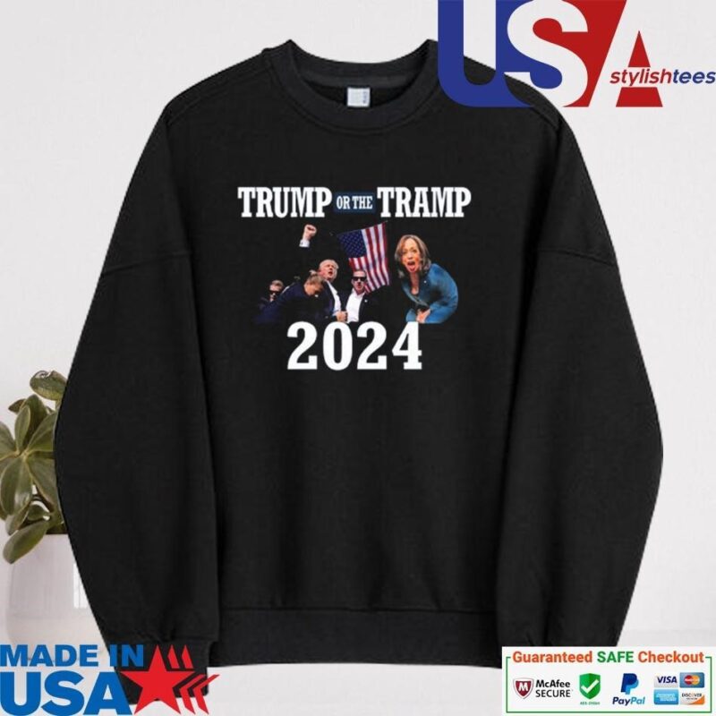 Official Trump Or The Tramp 2024 Shirt Le'veon Bell Wearing sweater