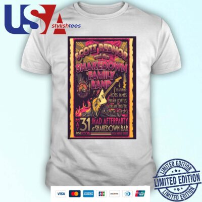 Scott Rednor And The Shakedown Family Band 304 Bridge St Vail, CO May 31 2024 Poster Shirt