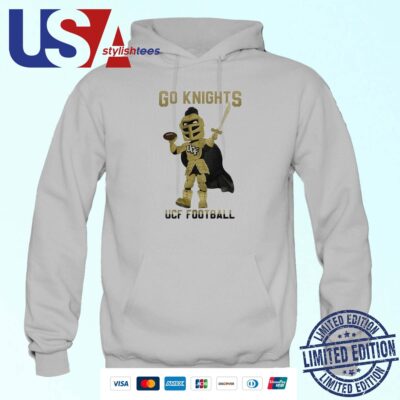 UCF Knights NCAA Football Go Knights Mascot 2024 Hoodie