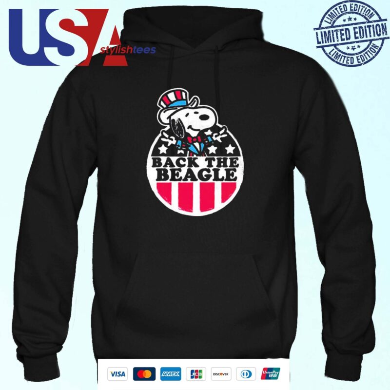 Snoopy Peanuts Back The Beagle Hoodie
