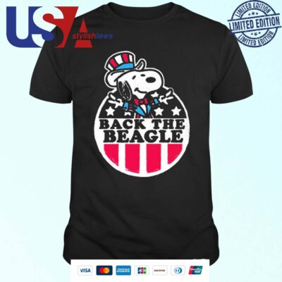Snoopy Peanuts Back The Beagle T-shirt