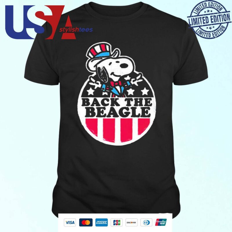 Snoopy Peanuts Back The Beagle T-shirt