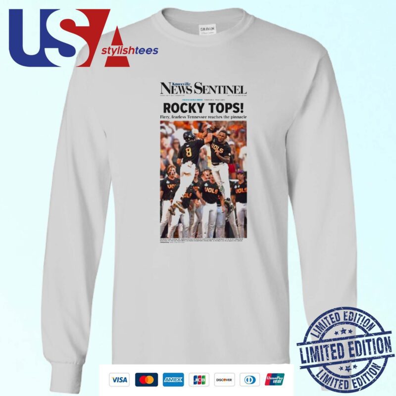 Tennessee Vols 2024 Baseball National Champions News Sentinel Sweater