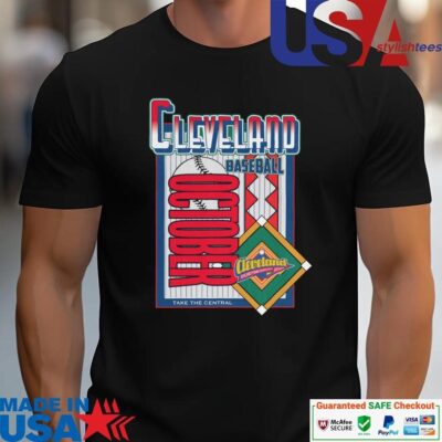 Official Cleveland Guardians Baseball October Take The Central 2024 unisex