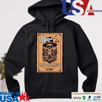 Official Ripe The Band Pappy + Harriet's In Pioneertown CA Oct 31 2024 hoodie