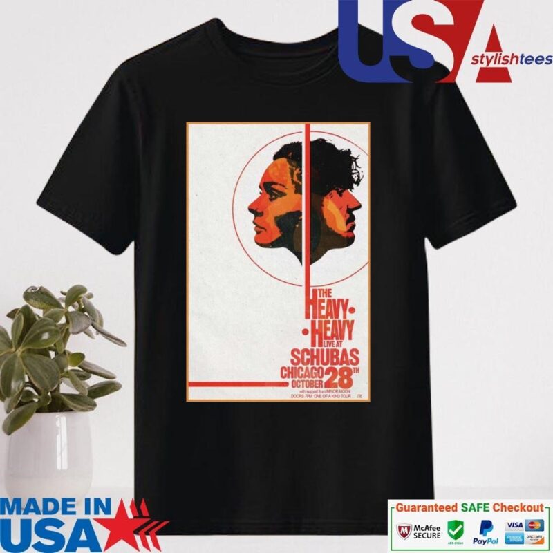 Official The Heavy Heavy At Schubas Tavern On October 28 2024 In Chicago IL Shirt