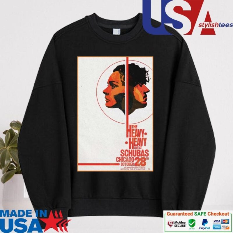 Official The Heavy Heavy At Schubas Tavern On October 28 2024 In Chicago IL sweater
