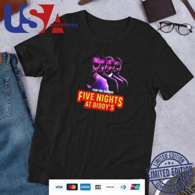 Official Can You Survive Five Nights At Diddy's Shirt