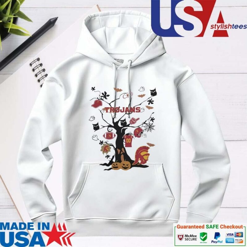 Official Tree Halloween USC Trojans NCAA Team 2024 hoodie