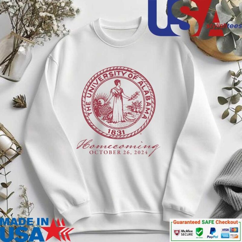 Official Alabama Crimson Tide Homecoming October 26, 2024 sweater