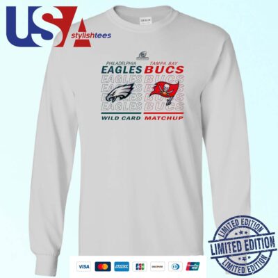Philadelphia Eagles Vs Tampa Bay Buccaneers Wild Card Matchup Sweater