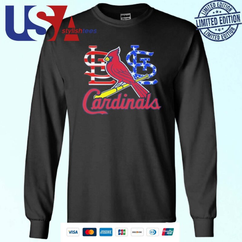 St. Louis Cardinals American Flag Celebrating 4th Of July 2024 Sweater