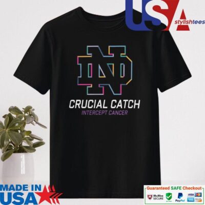 Official Notre Dame Fighting Irish 2024 NCAA Crucial Catch Club Shirt