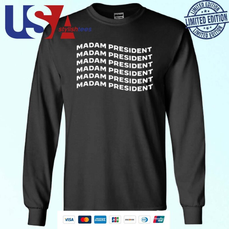 Harris Victory Fund store Madam President Sweater
