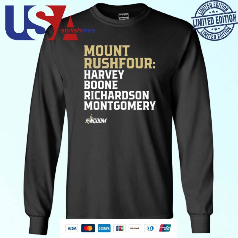 The Kingdom Nil Mount Rushfour Harvey Boone Richardson Montgomery Sweater