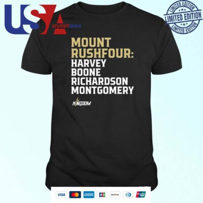 The Kingdom Nil Mount Rushfour Harvey Boone Richardson Montgomery T-shirt