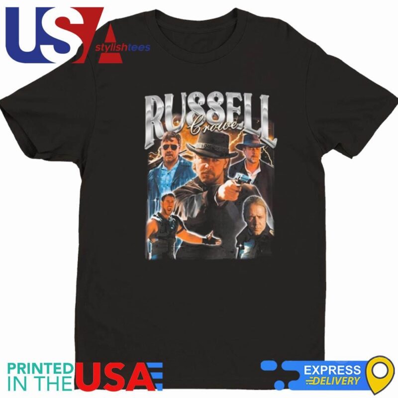 Russell Crowe Vintage Retro 90s Shirt