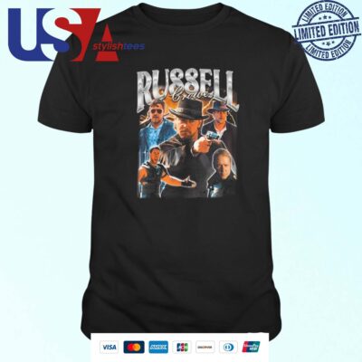 Russell Crowe Vintage Retro 90s T-shirt