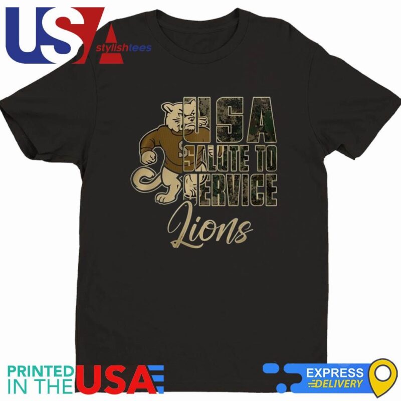 Penn State Nittany Lions USA Salute To Service Lions Shirt