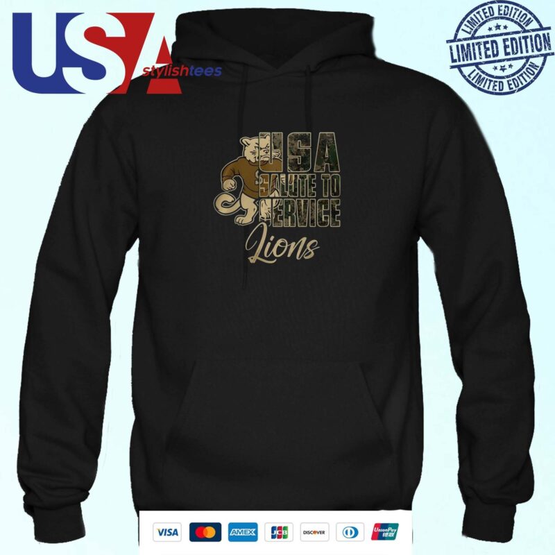 Penn State Nittany Lions USA Salute To Service Lions Hoodie