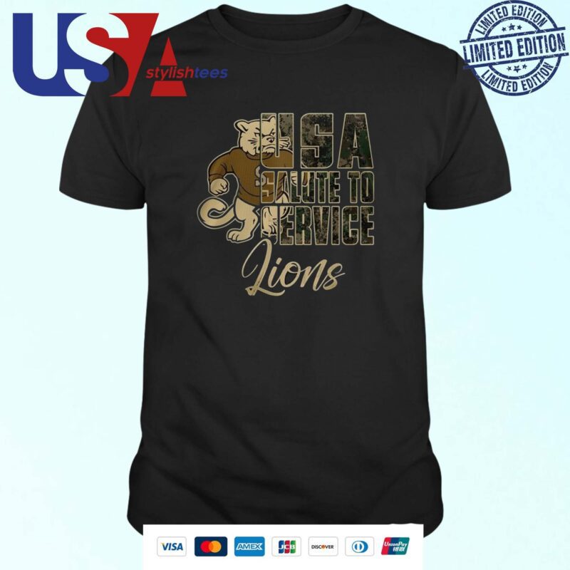 Penn State Nittany Lions USA Salute To Service Lions T-shirt