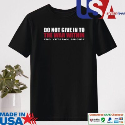 Official Oli London Catherine Banks Wearing Do Not Give In To The War Within End Veteran Suicide Shirt