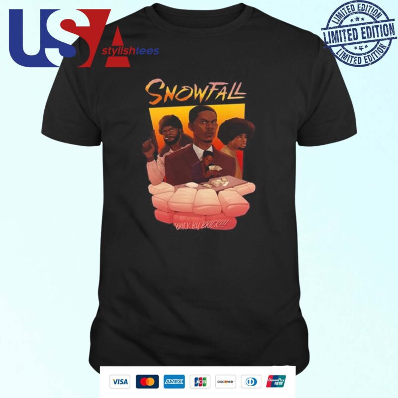 Snowfall Brick By Brick T-shirt