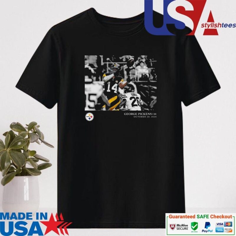 Official George Pickens Pittsburgh Steelers October 20, 2024 Shirt