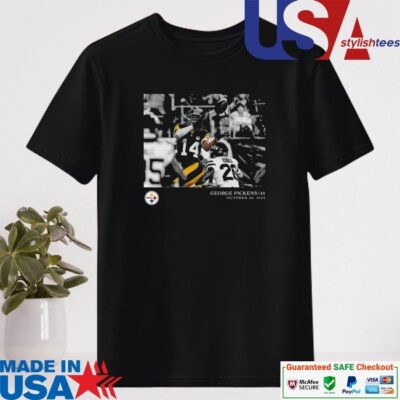 Official George Pickens Pittsburgh Steelers October 20, 2024 Shirt