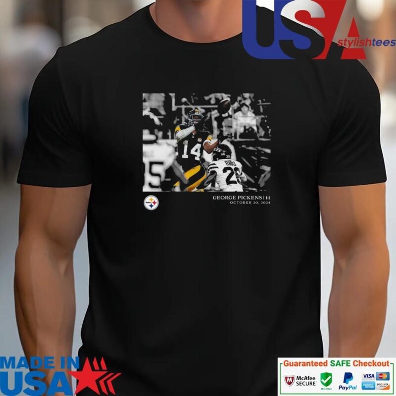 Official George Pickens Pittsburgh Steelers October 20, 2024 unisex