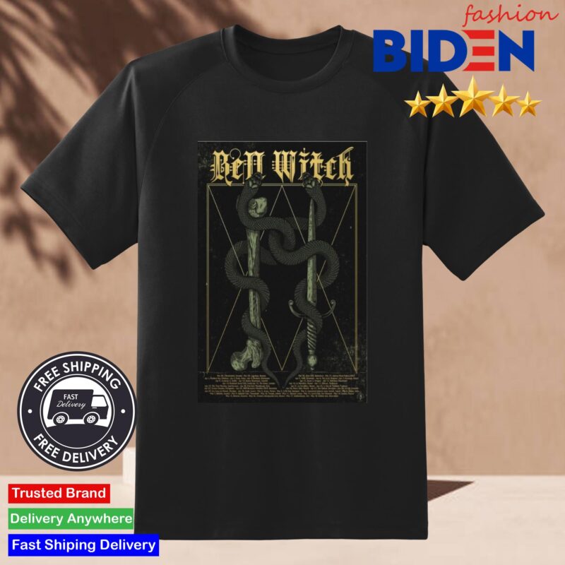 Official Bell Witch Europe 2024 Tour Shirt