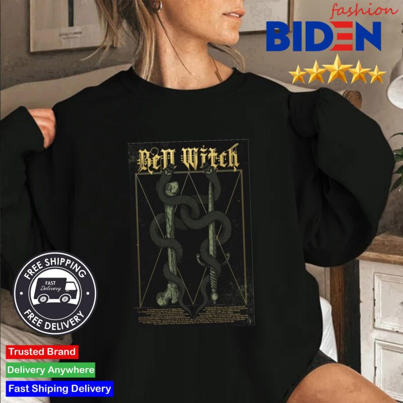 Official Bell Witch Europe 2024 Tour Shirt Sweater Den