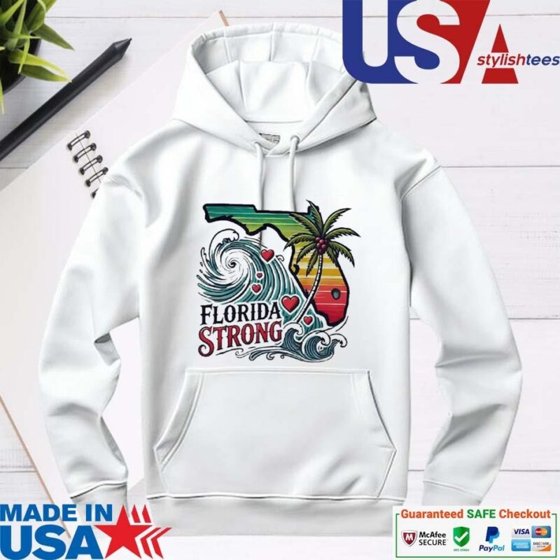 Official Womens Florida Strong Printed hoodie