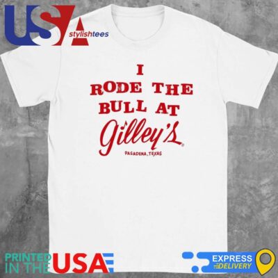 Miranda Lambert Wearing I Rode The Bull At Gilley's Shirt