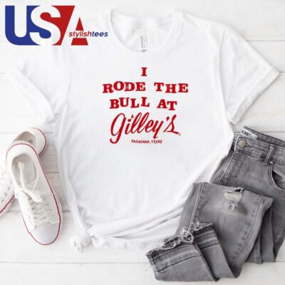 Miranda Lambert Wearing I Rode The Bull At Gilley's T-shirt