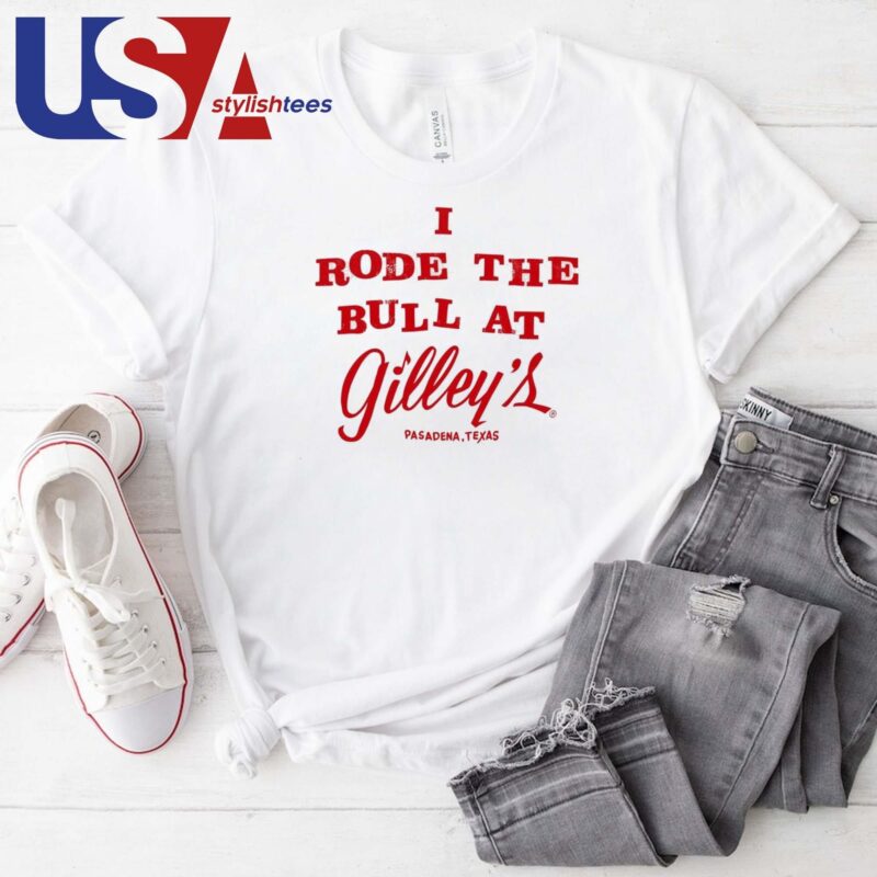 Miranda Lambert Wearing I Rode The Bull At Gilley's T-shirt