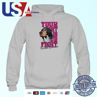 Tennessee Volunteers Your Fight Is Our FIght Tackle Cancer 2024 Hoodie