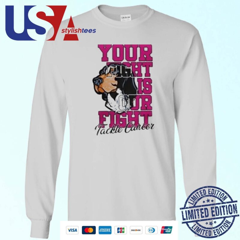 Tennessee Volunteers Your Fight Is Our FIght Tackle Cancer 2024 Sweater
