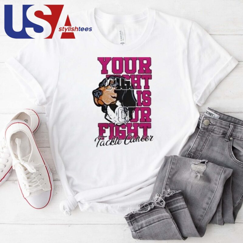 Tennessee Volunteers Your Fight Is Our FIght Tackle Cancer 2024 T-shirt
