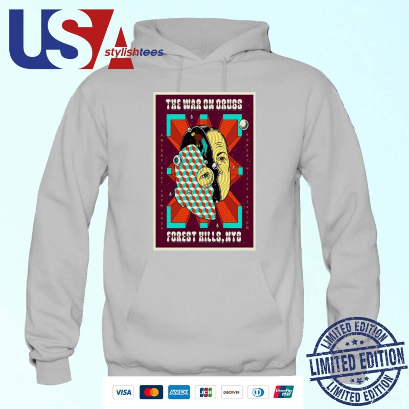 The War On Drugs On Sept 13 2024 Forest Hills Stadium New York NY Hoodie