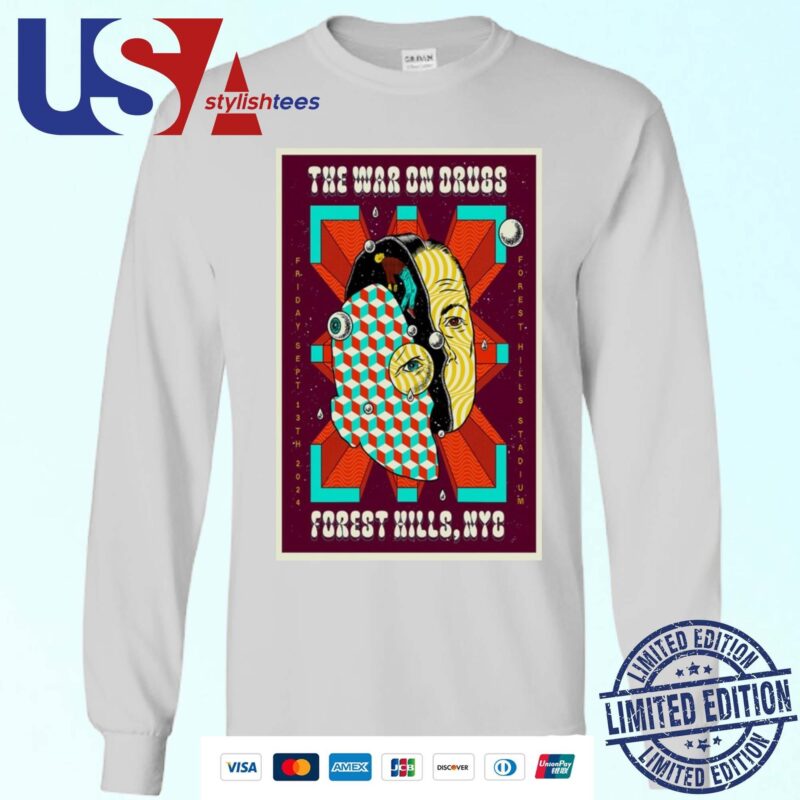 The War On Drugs On Sept 13 2024 Forest Hills Stadium New York NY Sweater