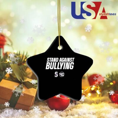 Stand Against Bullying Spirit Day Seattle Mariners Ornament Ornament Star