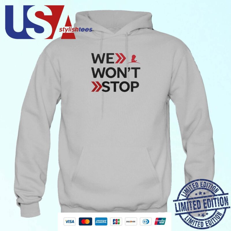 South Carolina Gamecocks 2024 We Won't Stop Hoodie